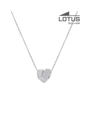 LOTUS SILVER NECKLACE